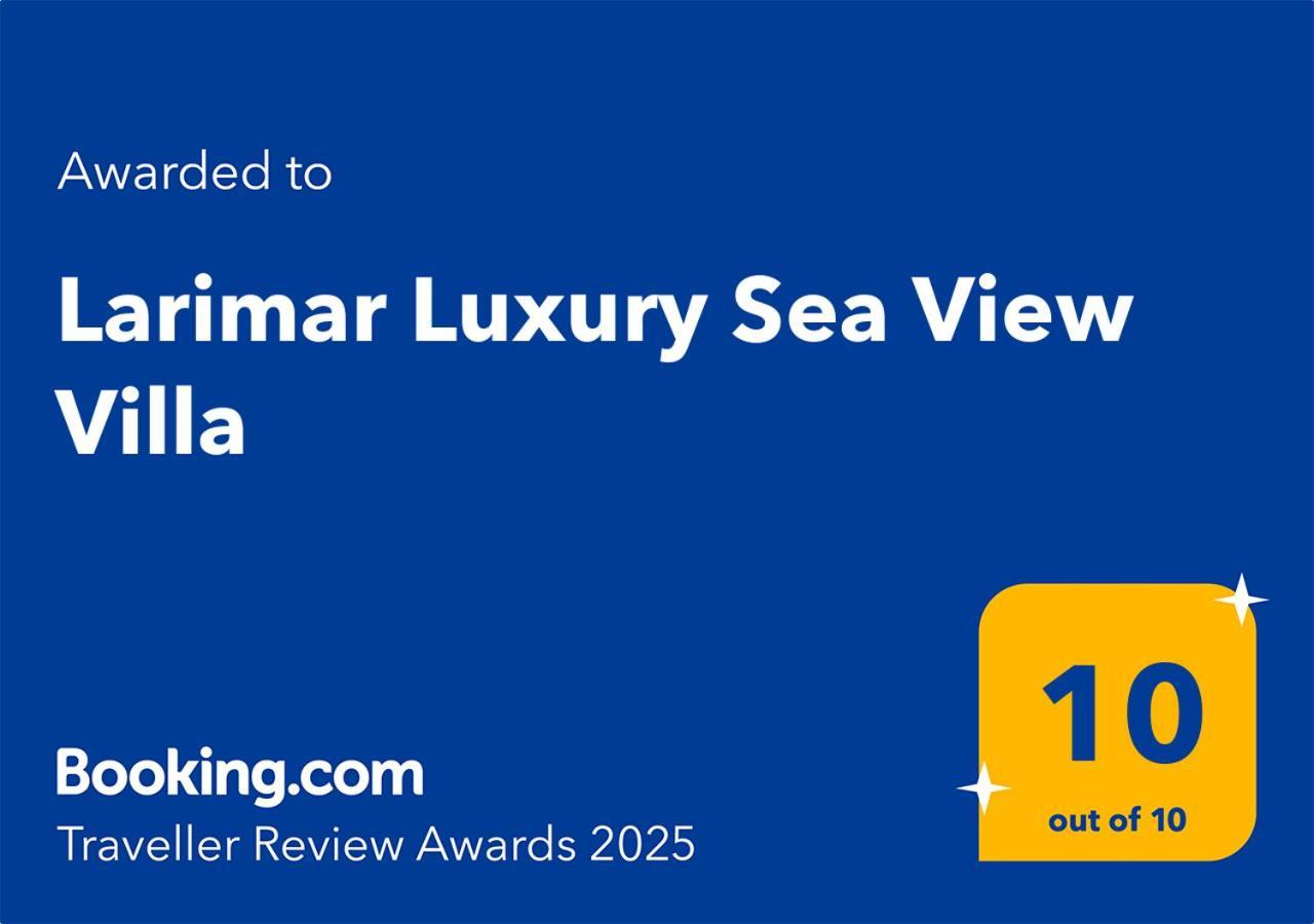 Larimar Luxury Sea View Villa Kissamos Exterior photo